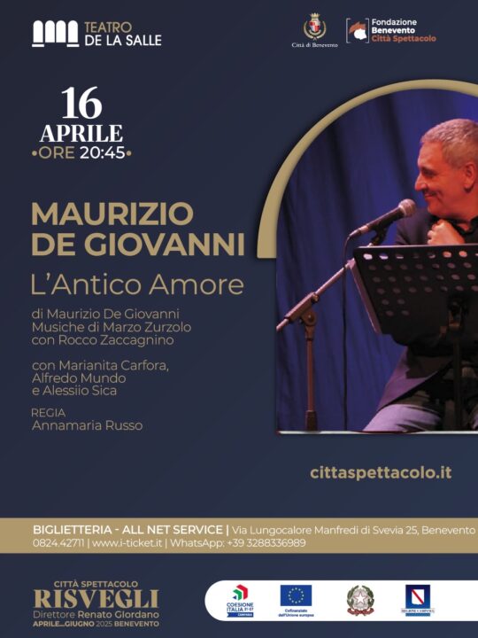 Maurizio De Giovanni in “L’antico Amore”