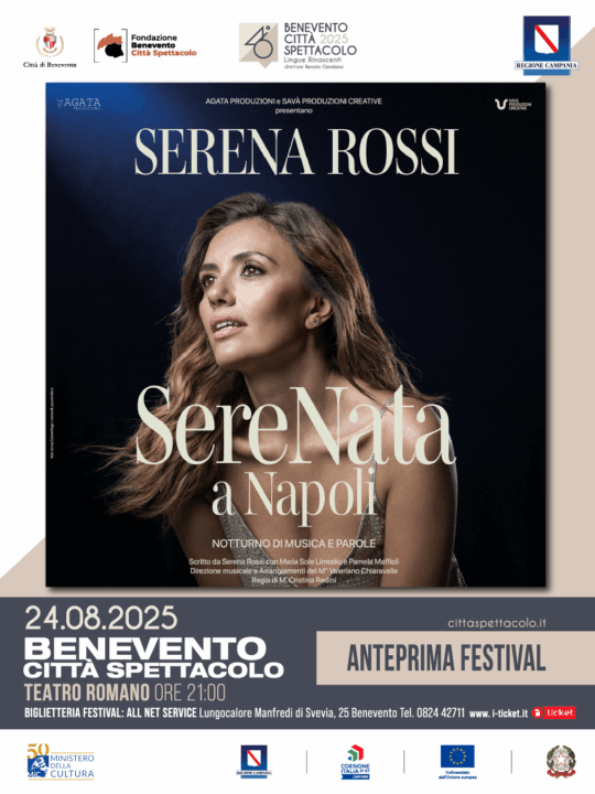 Anteprima Festival con Serena Rossi in “SereNata Napoli” – Info biglietti
